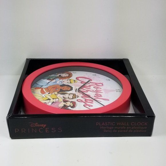 Disney Princess Wall Clock Office Home Wall Decor 9.5 Inches - Picture 5 of 6